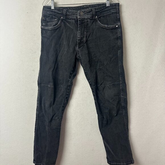 Kuhl Jeans Men’s Rydr 34x30 Inch Articulated Knees‎ Straight Leg black 5141 - Picture 1 of 7